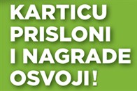 Karticu prisloni i nagrade osvoji!!